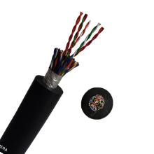 Silicone rubber cable 6 12 18 19 24 core 0.5mm 1mm 2.5mm flexible shielded electrical remote control cable